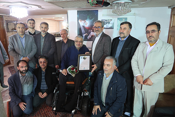 امدادگران جانباز و ایثارگر کمیته امداد استان اردبیل تجلیل شدند
