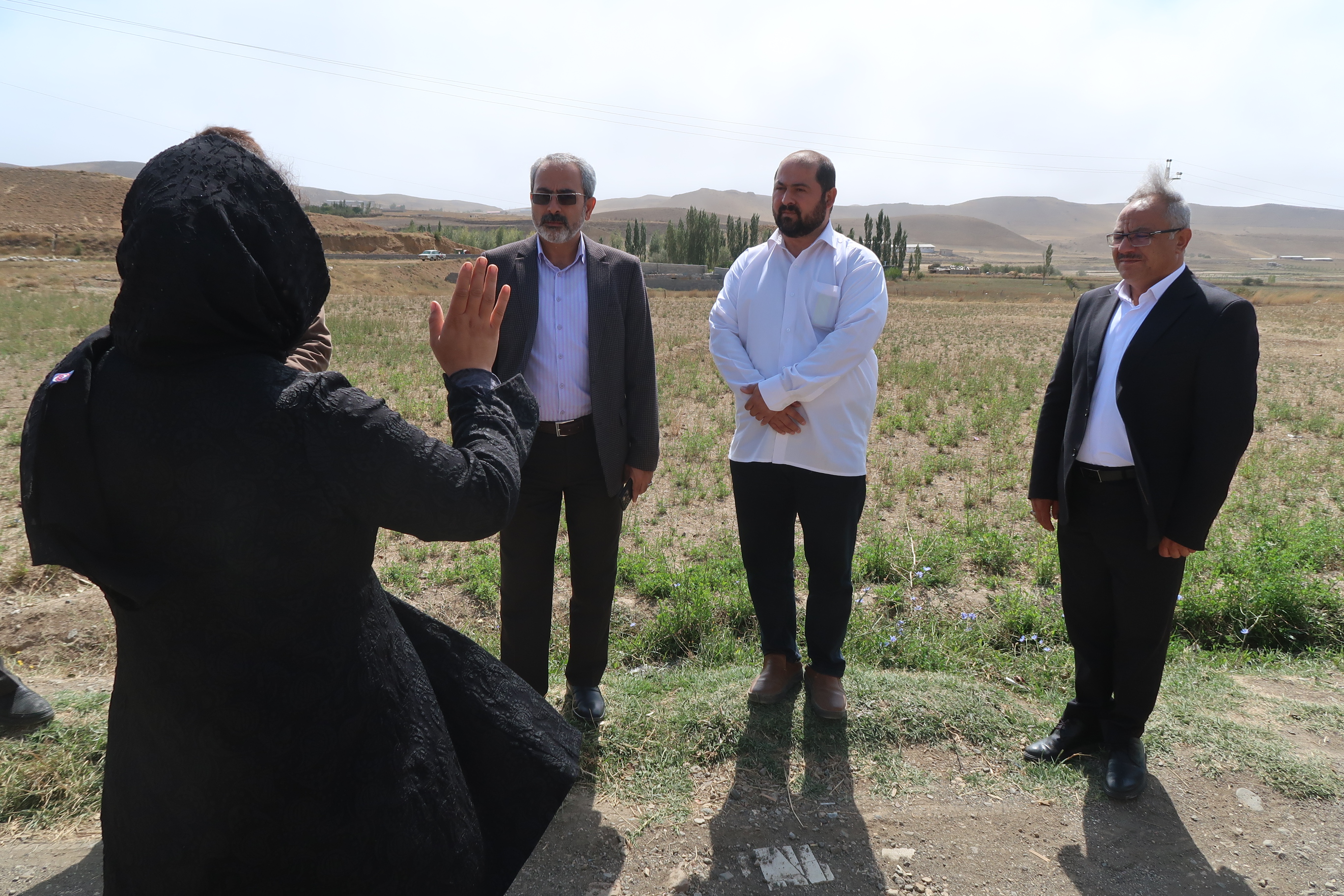 سفر مدیرکل کمیته امداد استان اردبیل به شهرستان نمین