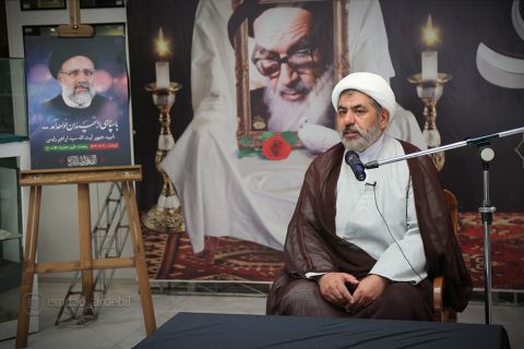 آیین بزرگداشت سالروز رحلت امام خمینی(ره) در کمیته امداد استان اردبیل1403/03/13